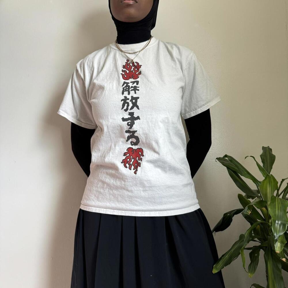 Y2K Vitriol "Y’all Got‎ Me Pressed" Anime Eye Graphic Tee - Picture 3 of 5